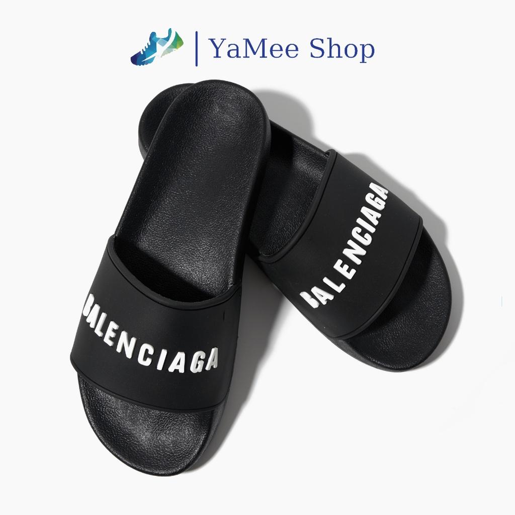 Dép quai ngang nam nữ Balenciaaga unisex, đế đúc siêu nhẹ, mã BL03