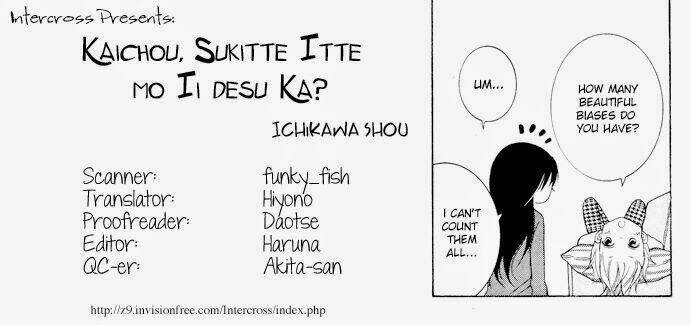 kaichou, suki tte itte mo ii desu ka? chapter 4 2