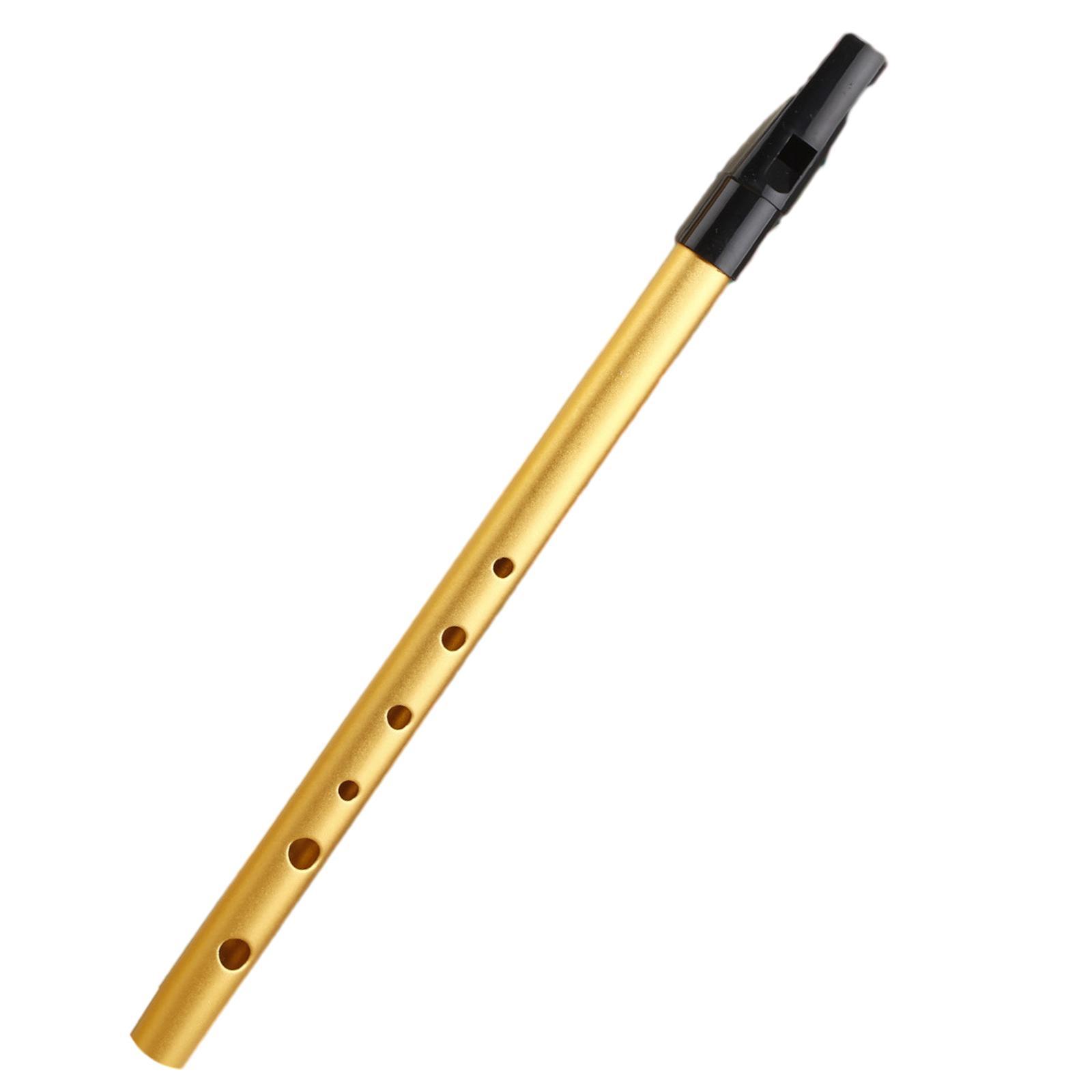 Whistle, Portable 6 Hole Piccolo Musical, Traditional Durable Flute Easy to Learn Fipple, Whistle Key of C for Kids, Beginners, Music Lovers Gift