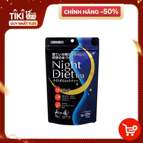 Thực Phẩm Chức Nắng Trà Giảm Cân Night Diet Tea (20 Gói)
