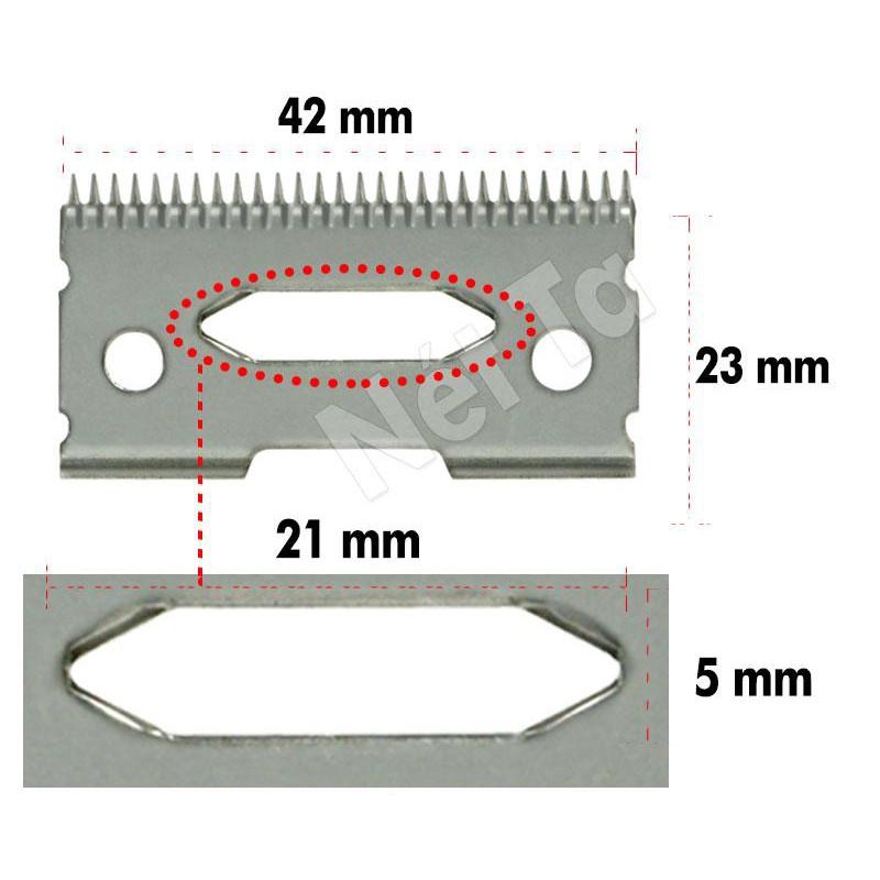 Lưỡi thép thay thế tông đơ chuyên nghiệp bằng thép không gỉ chuyên dùng thay thế cho các loại tông Wahl, Chaoba, Kemei..