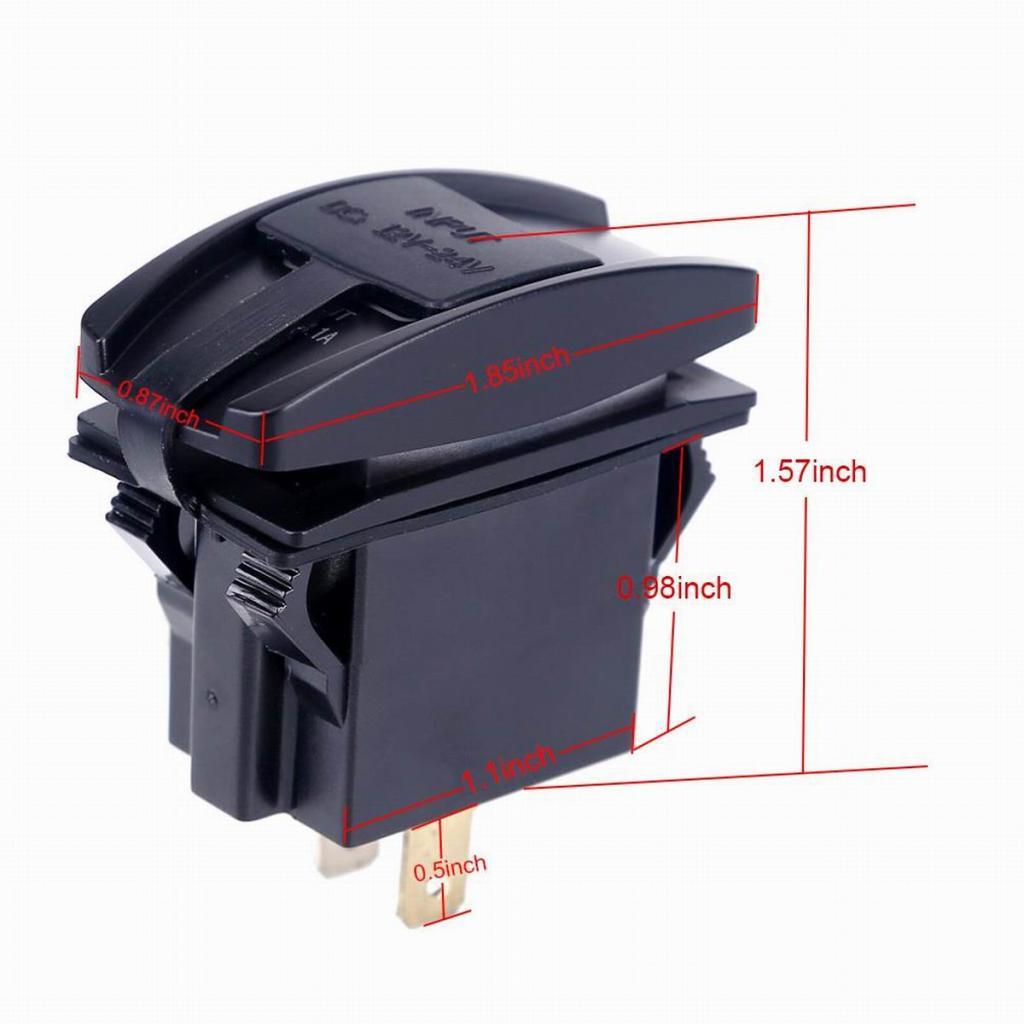 High Quality USB Charger 3.1A Car Charger Socket for iPhone Samsung