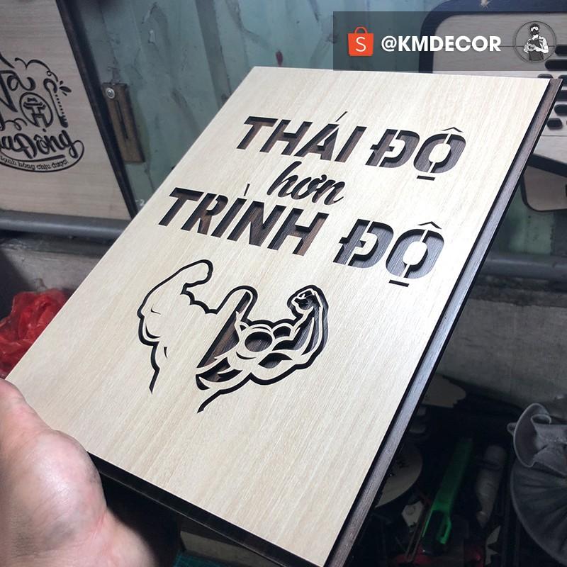 Tranh treo tường gỗ, tranh văn phòng