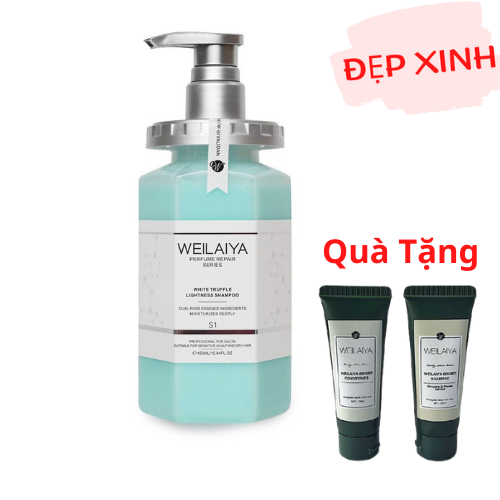 Dầu Gội Đa Tầng Nấm Truffle Weilaiya Chính Hãng Tặng Kèm Gội Mini Weilaiya Ngẫu Nhiên