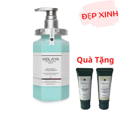 Dầu Gội  Đa Tầng Nấm Truffle Weilaiya Chính Hãng Tặng Kèm Gội (Xả) Mini Weilaiya Ngẫu Nhiên