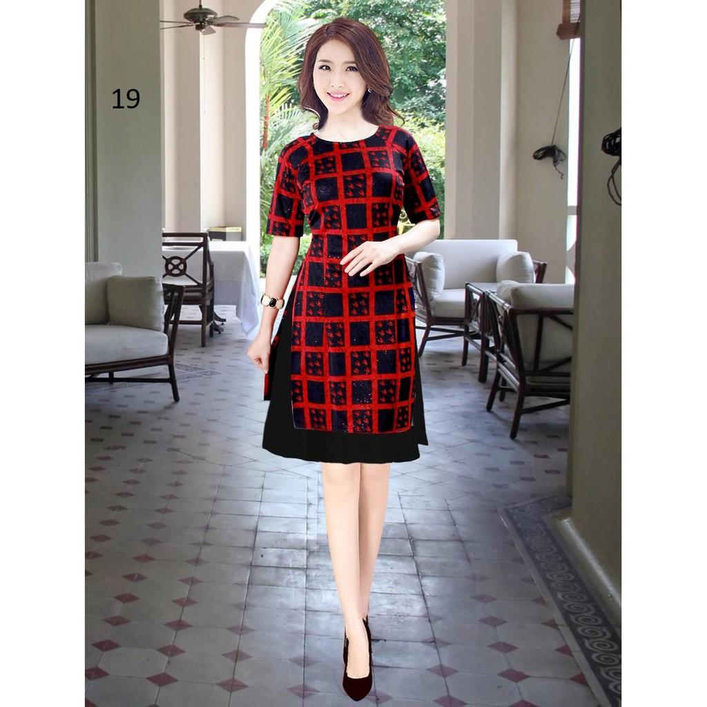 GIÁ XƯỞNG - Áo dài cách tân gấm thun