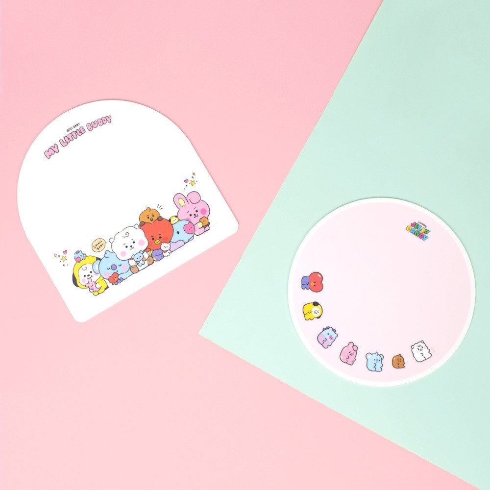 LÓT CHUỘT BT21 BABY VER 2021 MY LITTLE BUDDY MẪU MỚI