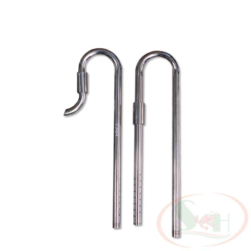 In out inox MAD phi 10, 12, 16, 19 mm CNC ống lọc thùng bể cá tép thủy sinh