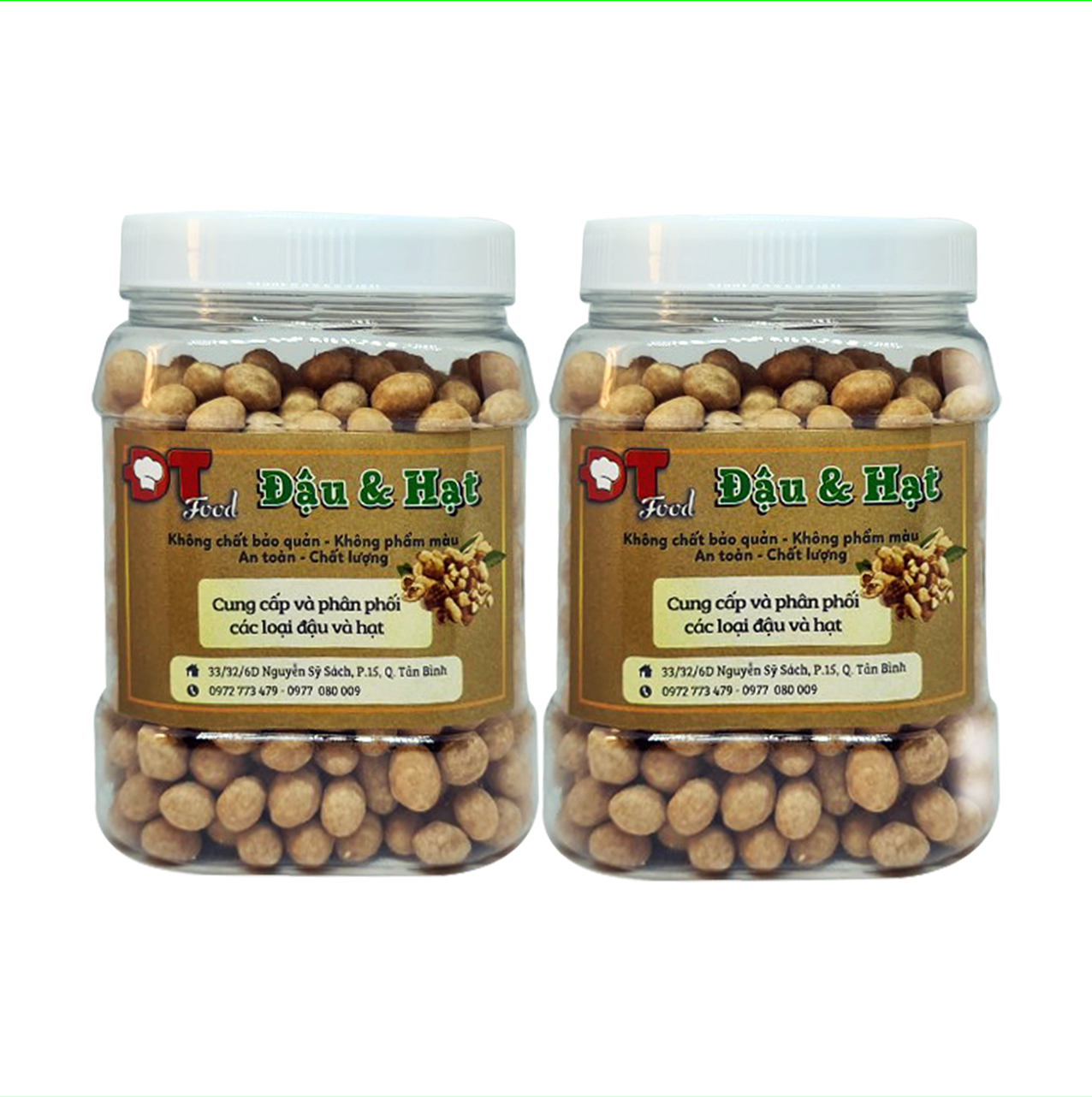 Đậu phộng da cá cốt dừa DTFood 1kg - Thơm ngon bổ dưỡng