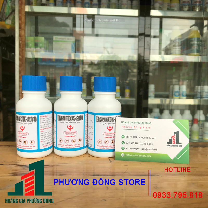 Thuốc diệt muỗi và côn trùng HANTOX 200