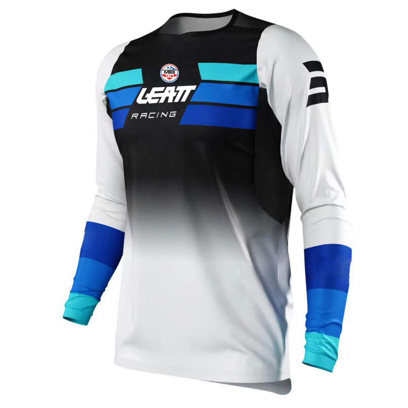 2020 MTB LeatT đua xe đạp xuống dốc áo ngủ MX Motocross BMX Racing Jersey DH Long tay áo quần áo xe đạp MTB MTB Color: 8 Size: XS