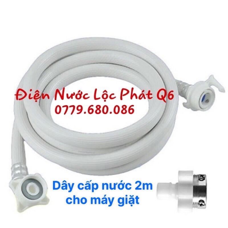 Dây cấp nước máy giặt  đầu INOX - không rỉ nước