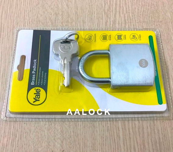 Ổ khoá bấm Yale Y120/50/127/1/5 size 50mm- loại khóa chống cắt, chống trộm cao cấp của Mỹ