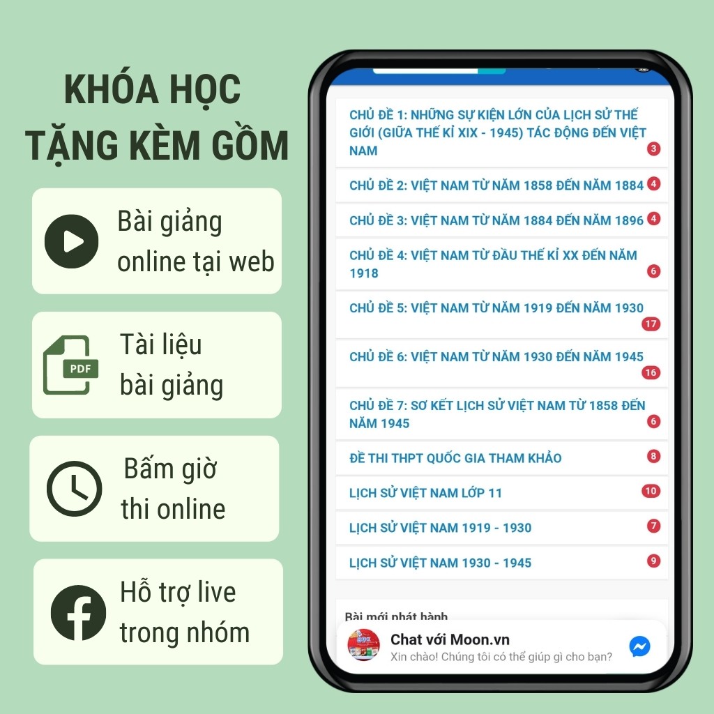 Sách ID Tuyển chọn 10000 câu hỏi trắc nghiệm ôn thi THPT Quốc gia 2021 môn Lịch sử:Tập 2 Lịch sử Việt Nam thầy Hưởng