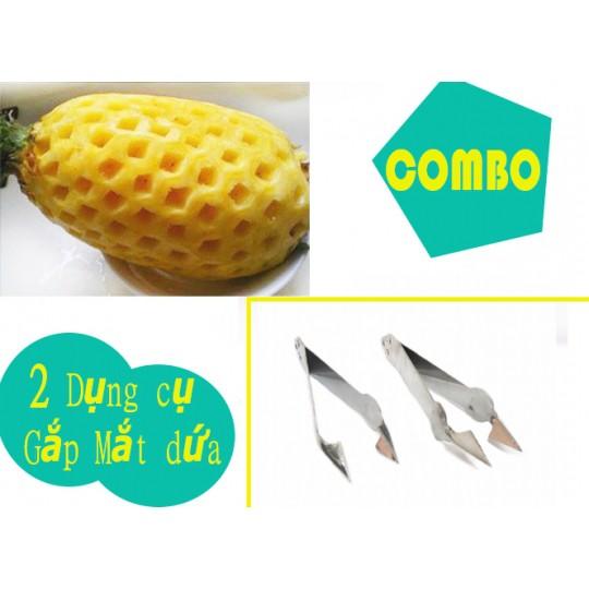 combo 25 dụng cụ gắp mắt dứa siêu nhanh