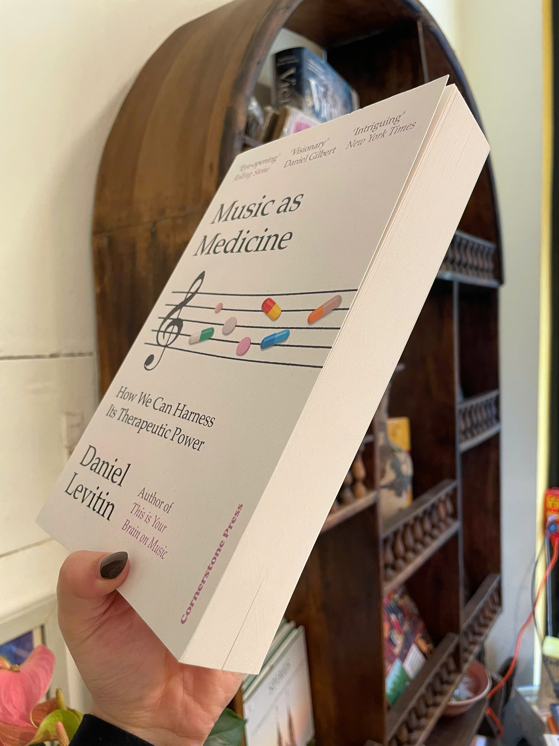 Sách - Music as Medicine: How We Can Harness Its Therapeutic Power by Daniel Levitin | Ngoại văn