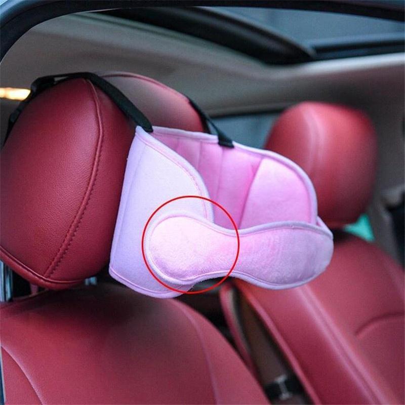 Tự Động Ghế An Toàn Trẻ Em Đầu Ghế Còn Lại Giấc Ngủ Đầu Dây Kawaii Phụ Kiện Xe Hơi Xe Ô Tô Gối Tựa Đầu Ghế Cổ Còn Lại Đệm