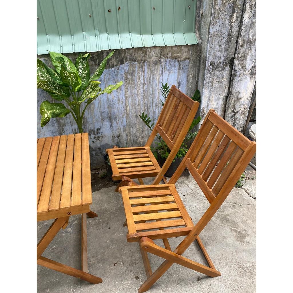 Ghế xếp sân vườn, cà phê, sân thượng