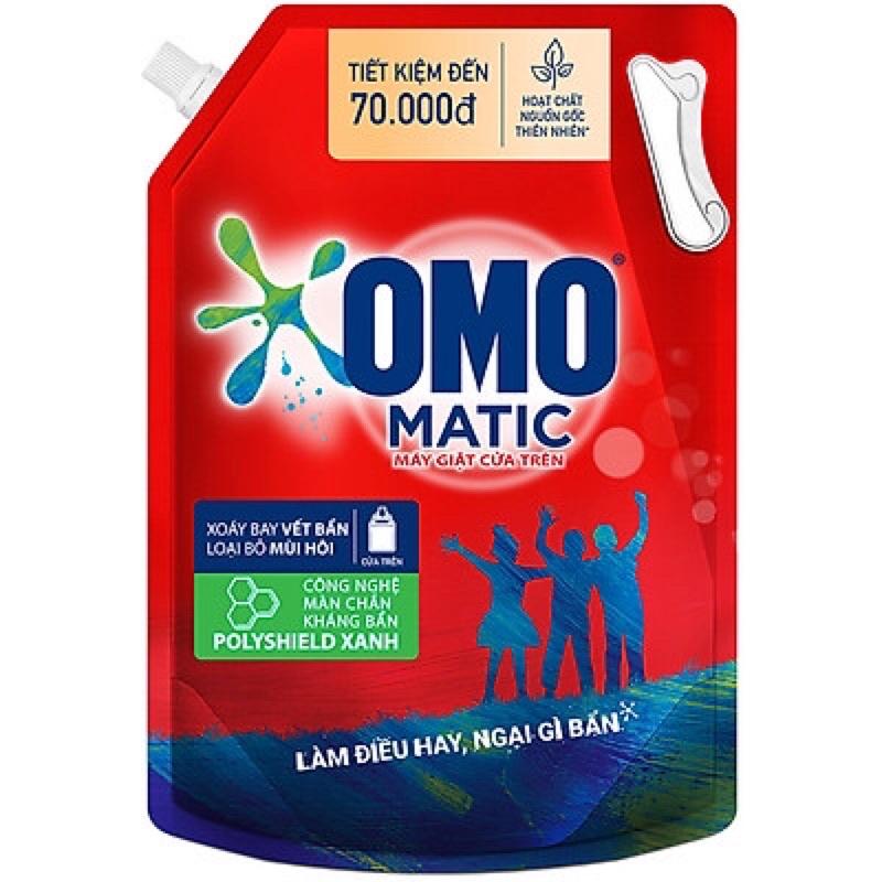 Nước giặt OMO Matic Sạch bẩn Khử mùi Cửa trên 3 lít