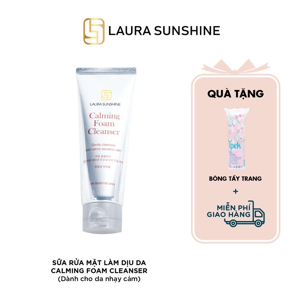 Sữa rửa mặt làm dịu da 120ml - Calming Foam Cleanser - Laura Sunshine - Nhật Kim Anh