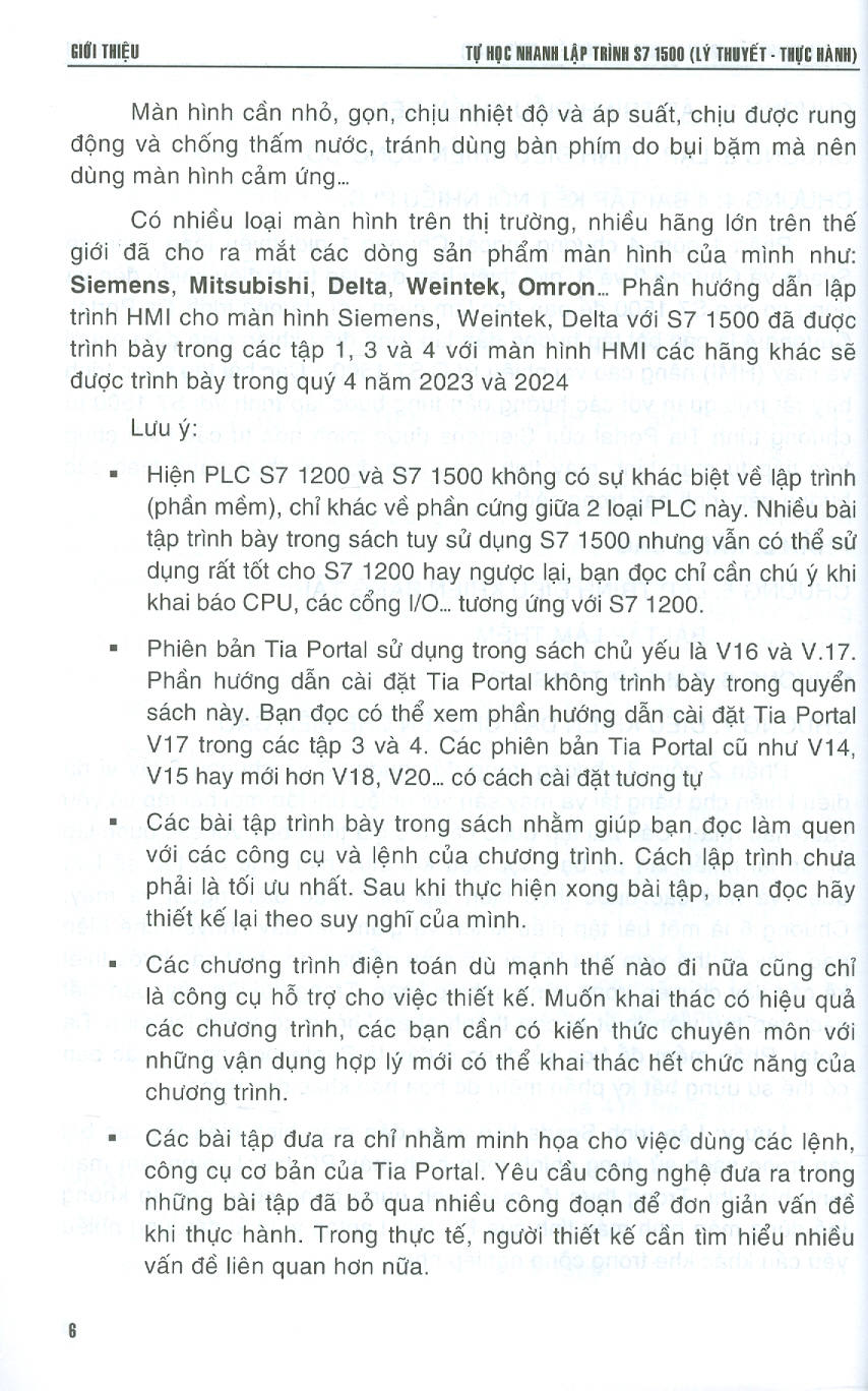 Tự Học Nhanh Lập Trình S7 1500 (Lý Thuyết - Thực Hành)