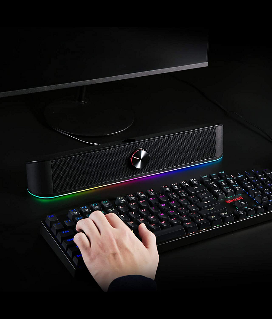 LOA VI TÍNH DHE-6003/DHE-6003S MÀU ĐEN VỚI ÂM THANH TO RÕ SIÊU ÊM TAI