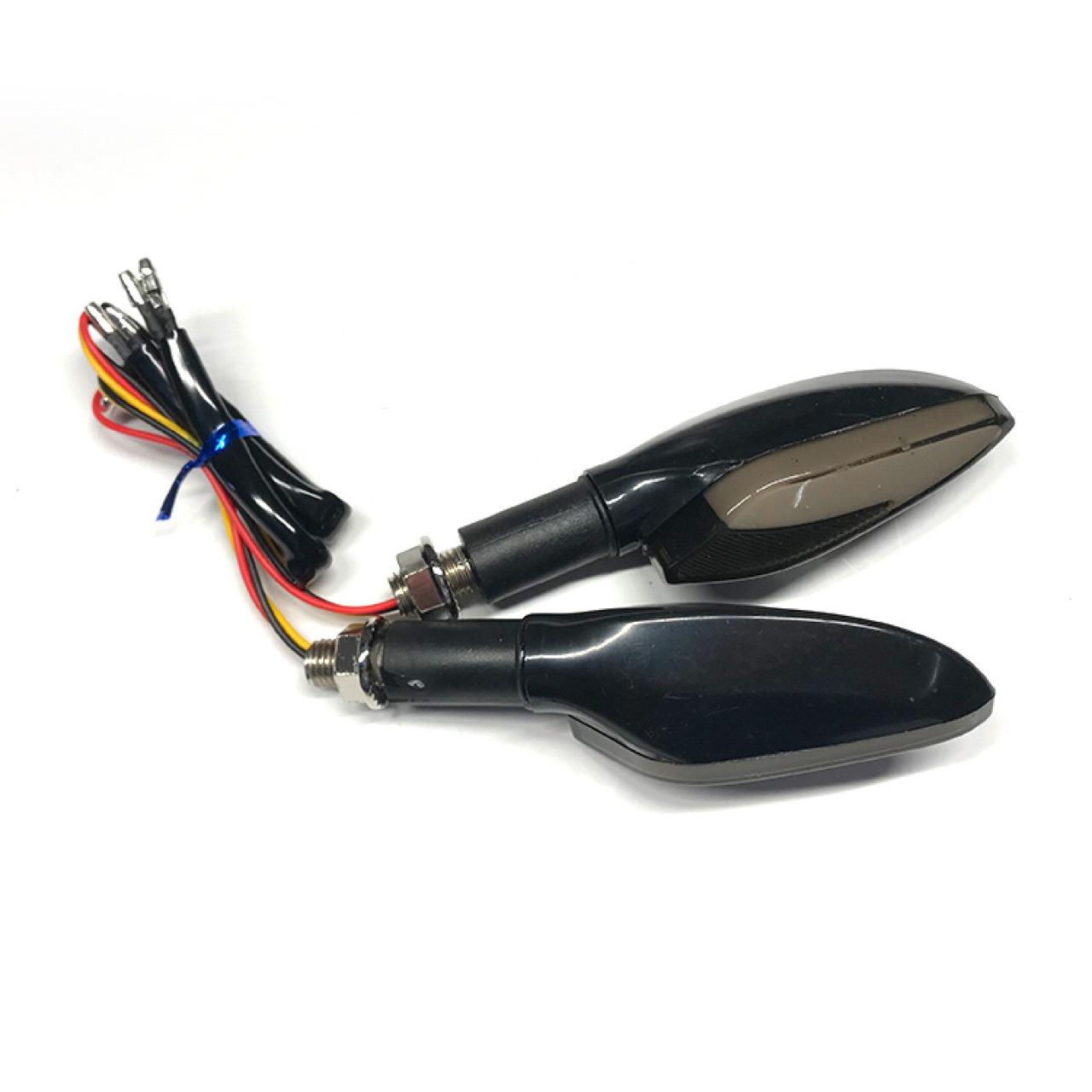 Đặc biệt đèn led xe máy xi nhan đèn trang trí chạy đường phố đèn chân trời xe thể thao phụ kiện xe điện sửa đổi đèn đa năng