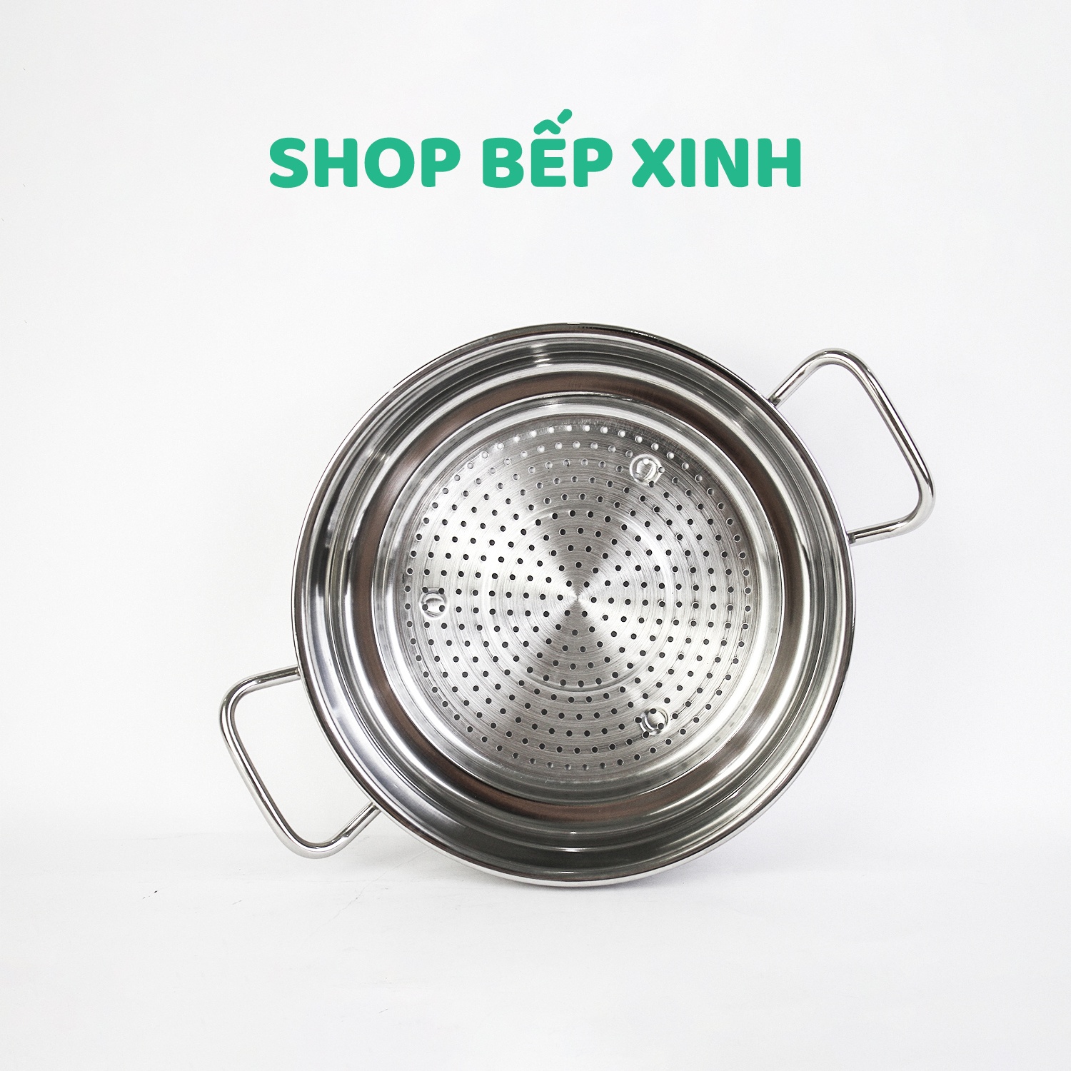 Xửng Hấp Fivestar - Bạc (Tặng 10 Muỗng Ăn Inox)