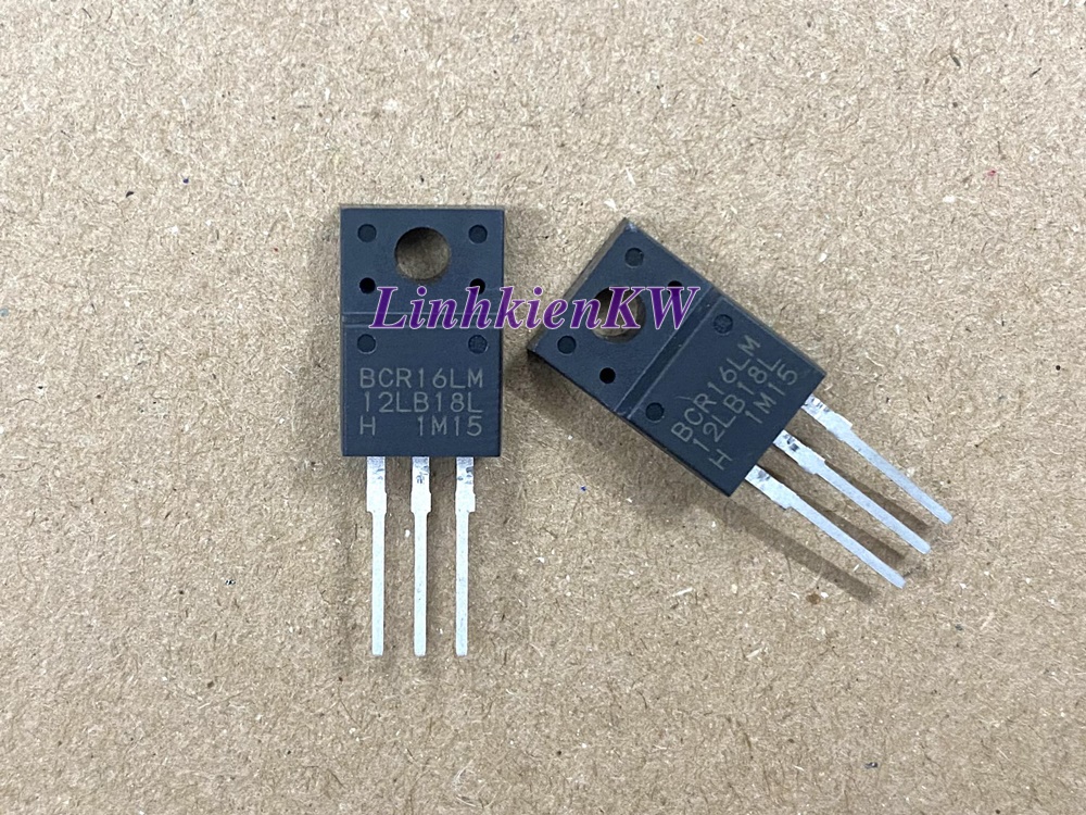 Triac Cắm BCR16LM 16A 600V Mới Chính gốc 100%.