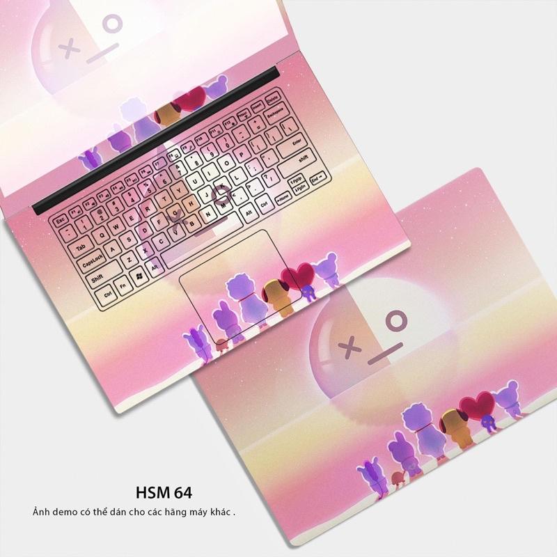 Skin dán laptop - Mẫu BT21 (P4