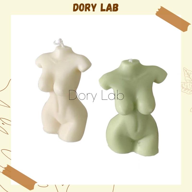 Nến Thơm Decor Body Cô Gái Handmade Không Khói, Phụ Kiện Chụp Ảnh - Dory Lab