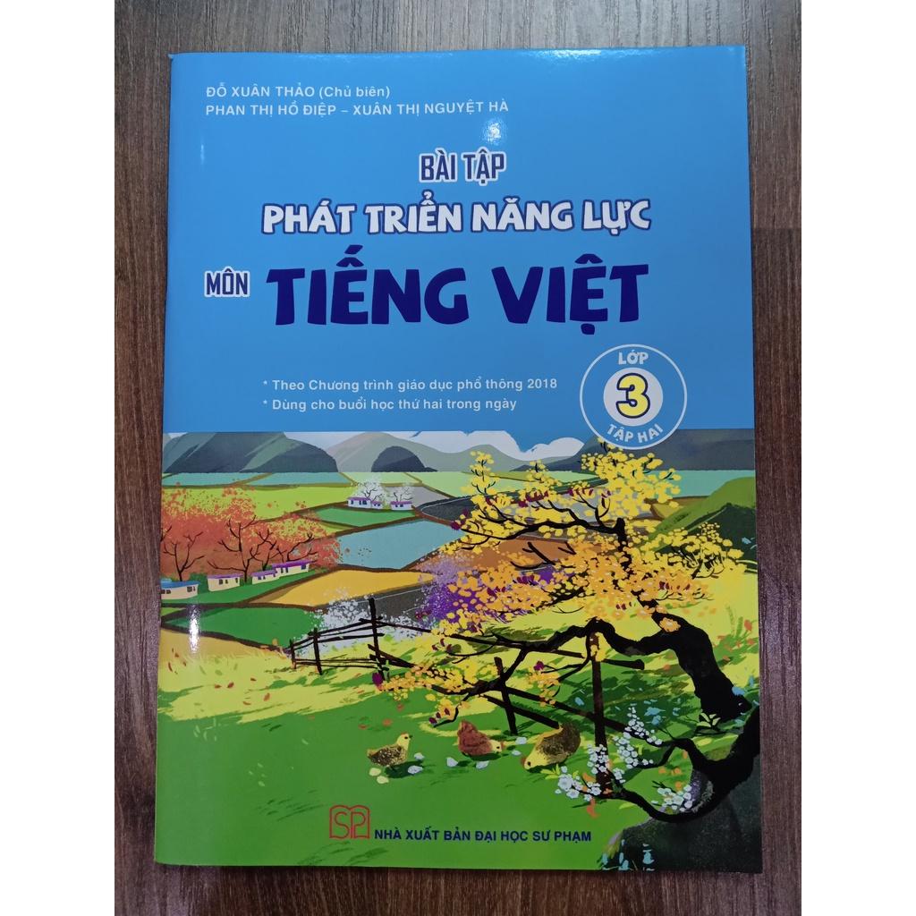 Sách - Bài tập phát triển năng lực môn Tiếng Việt 3 ( tập 2 ) - kết nối