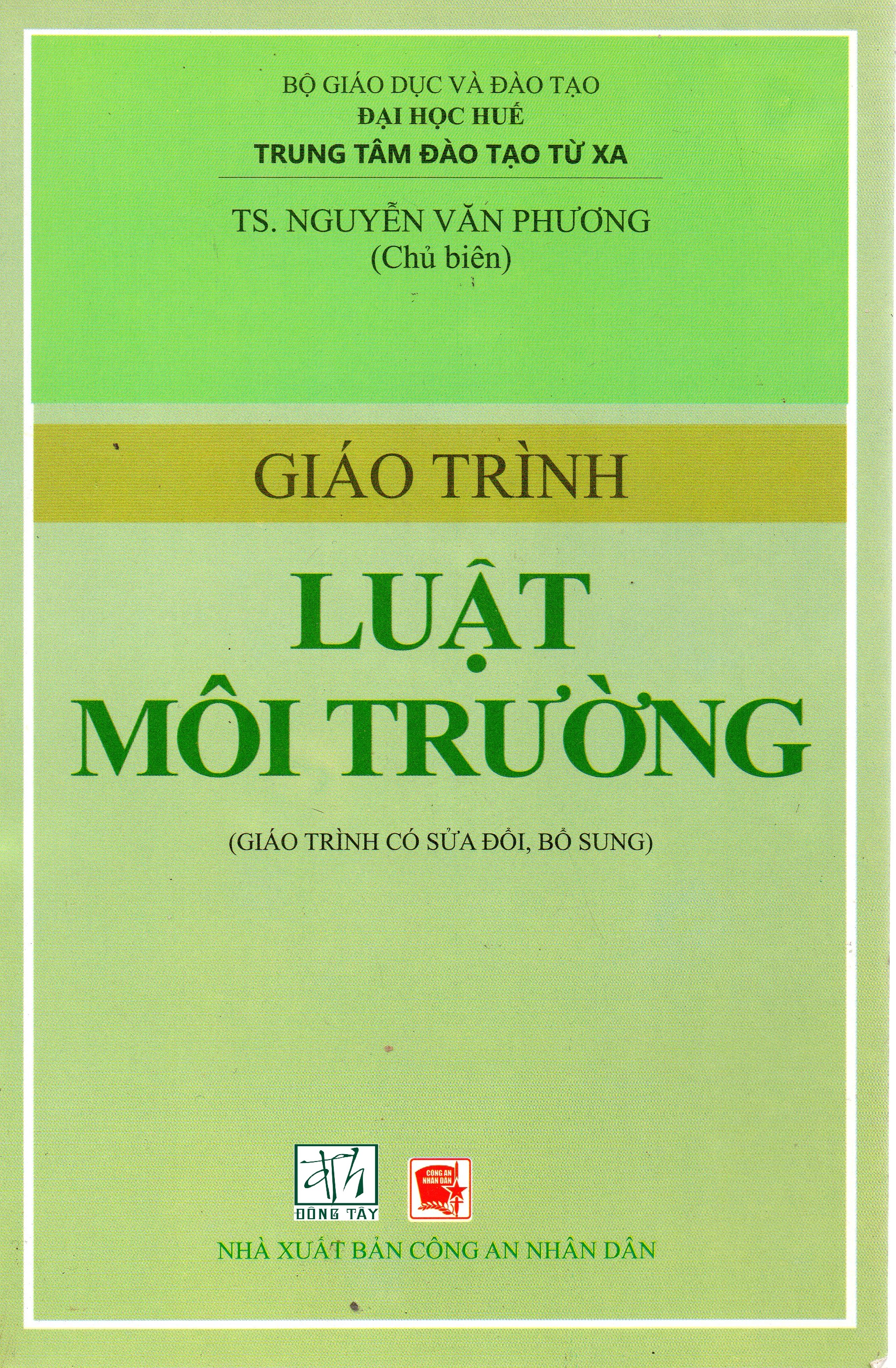 Giáo trình luật môi trường - TS. Nguyễn Văn Phương