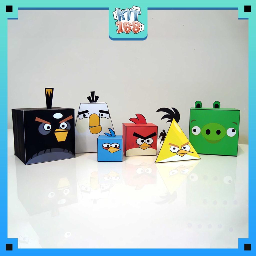 Mô hình giấy Anime Game Angry Birds