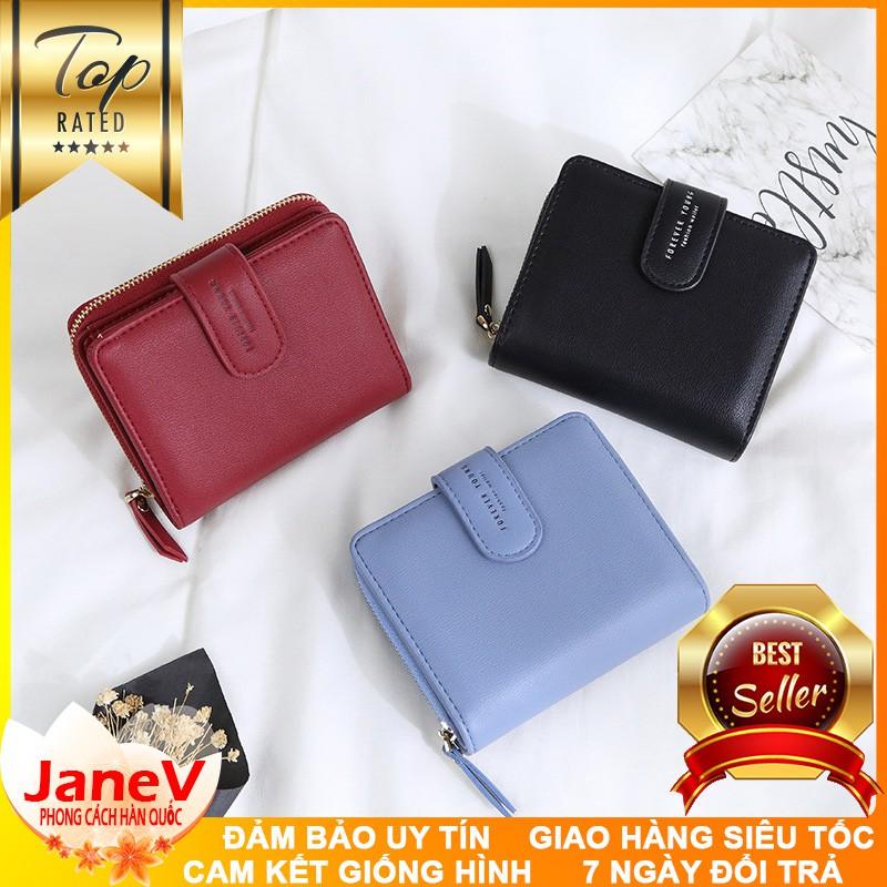 Ví Nữ Mini Ngắn Cầm Tay Cực Xinh Cao Cấp Phong Cách Hàn Quốc TVNN141