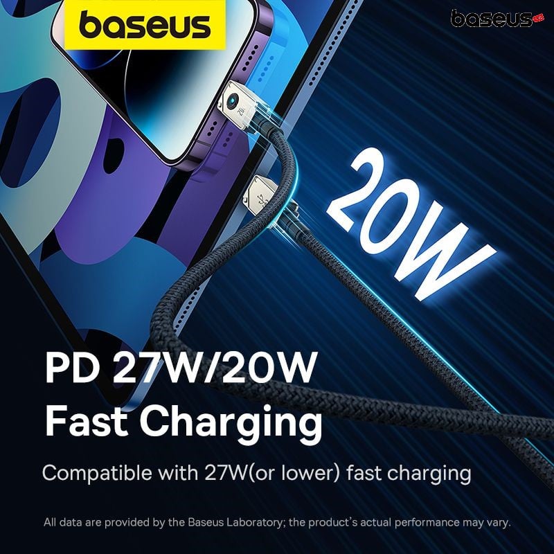 Cáp Sạc Nhanh Cho IP Baseus Unbreakable Series Type-C to IP PD 20W (Fast Charging Data Cable) - Hàng chính hãng