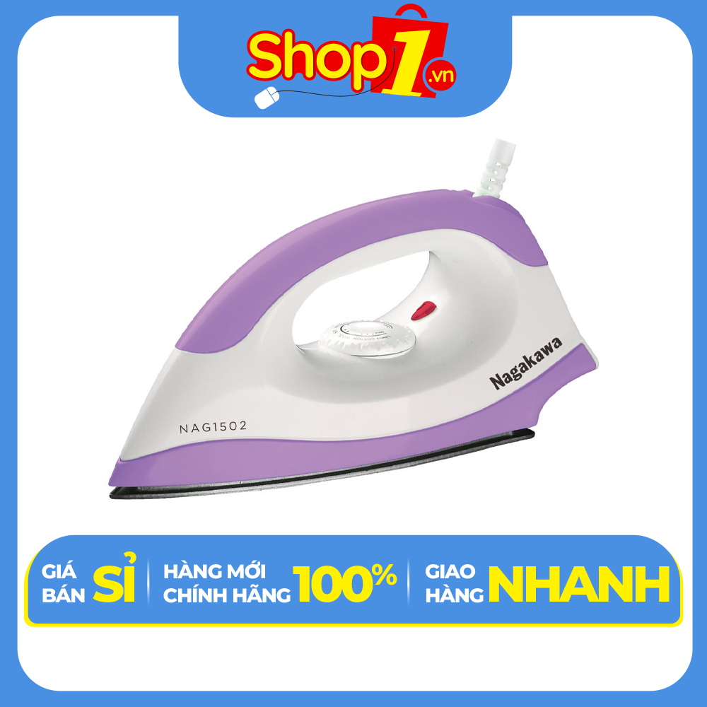 Bàn Là Khô Nagakawa NAG1502 - Hàng chính hãng
