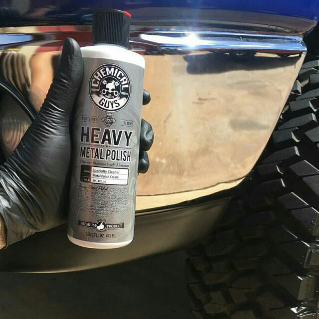 KEM ĐÁNH BÓNG KIM LOẠI CHEMICAL GUYS HEAVY METAL POLISH 16OZ 473ML