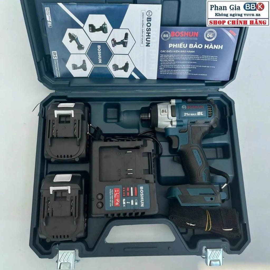 [chính hãƞg] Máy chuyên vít Boshun BS-CV380NCP , Không chổi than, Pin 10 cell, Sản phẩm bảo hành chính hãƞg