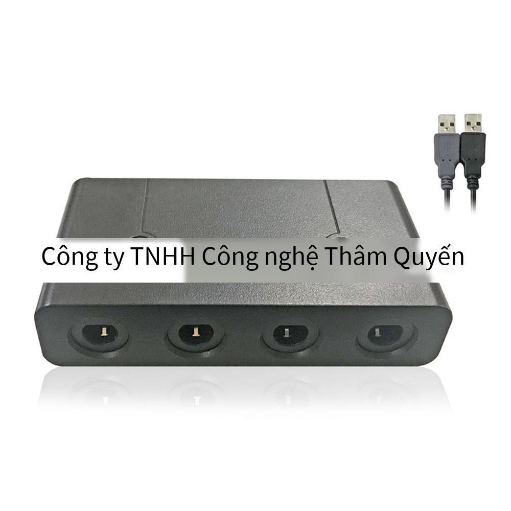 Giao hàng nhanh bộ chuyển đổi ngc sang wiiu Bộ điều khiển GC sang wii u/ switch / PC với hộp chuyển đổi chức năng liên tục