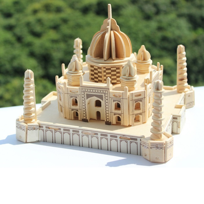 Đồ chơi lắp ráp gỗ 3D Mô hình Đền Taj Mahal Ấn Độ