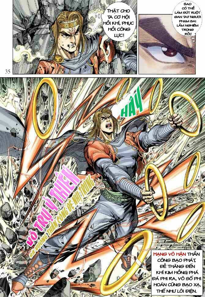 thiên tử truyền kỳ 5 - như lai thần chưởng chapter 14 35
