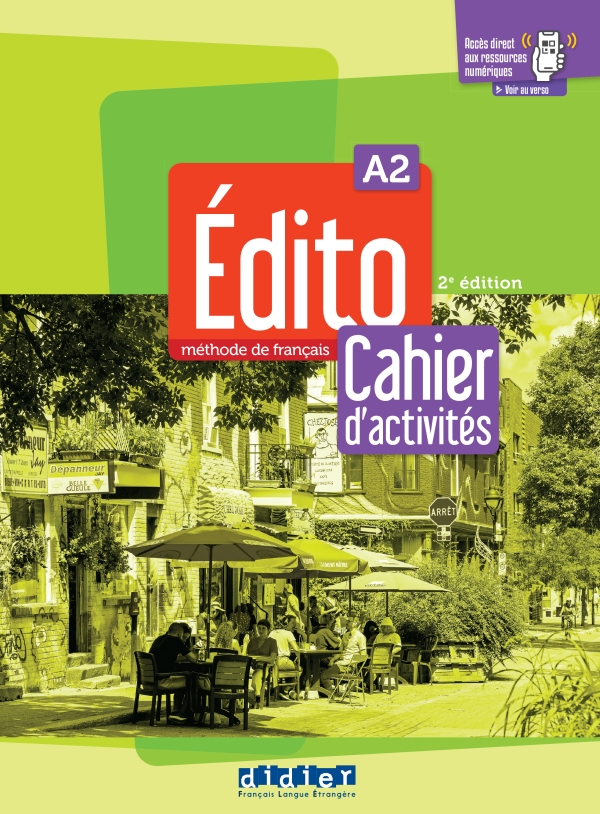 Sách học tiếng Pháp EDITO A2 - EDITION 2022-2024 - CAHIER + DIDIERFLE.APP