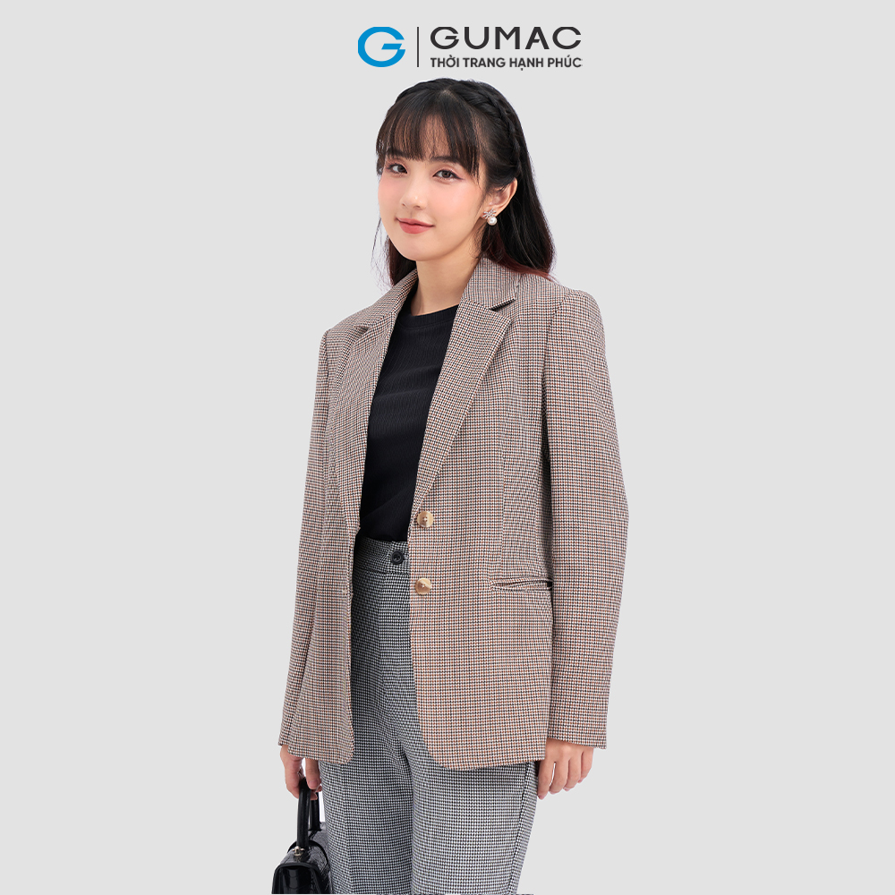 Áo blazer 2 lớp AC12035 thời trang GUMAC