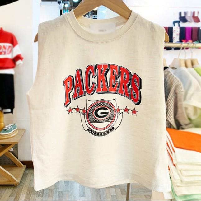 Áo thun tanktop Packers thời trang mùa hè cho bé A475