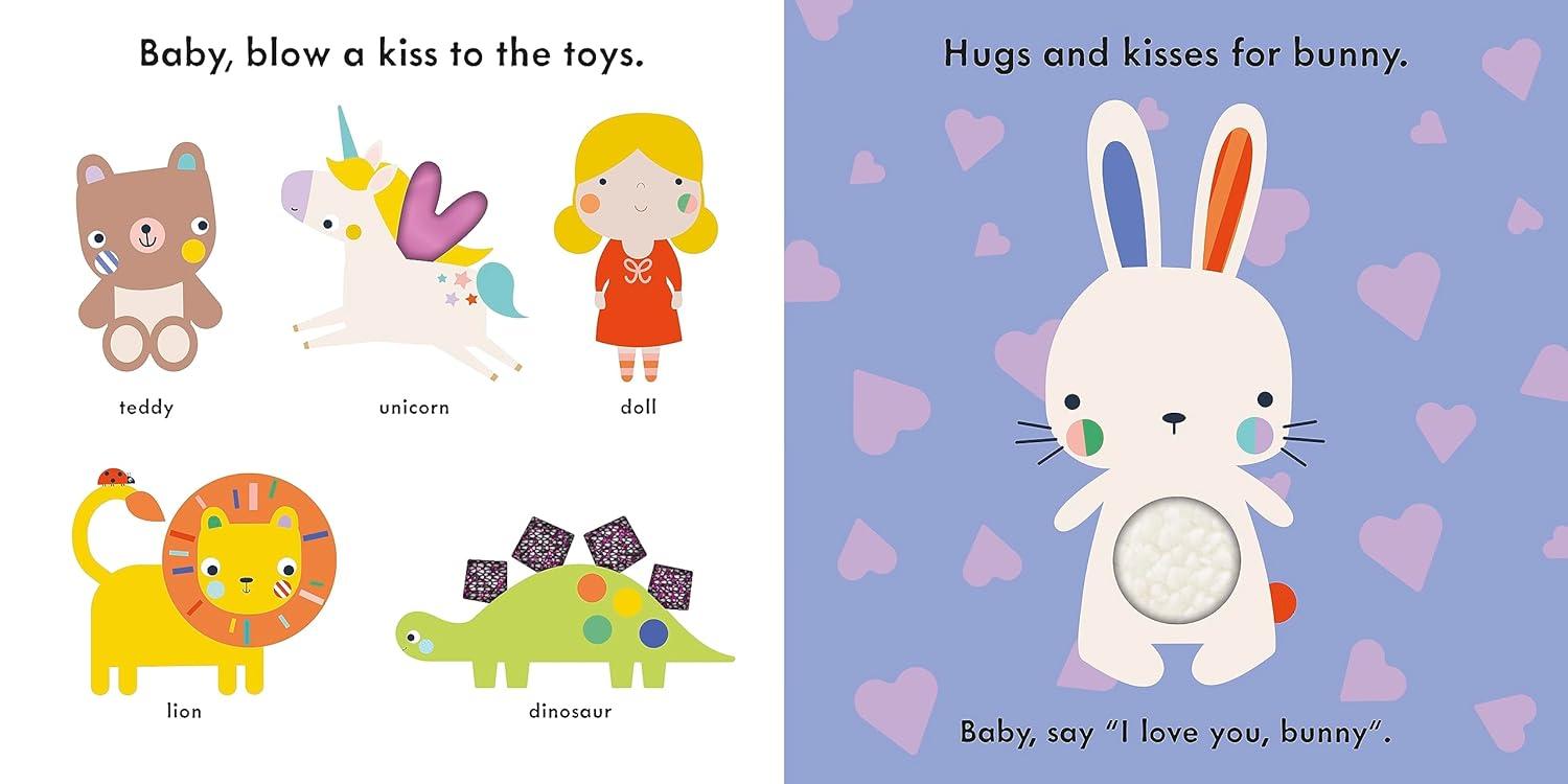 Sách ngoại văn: Baby Touch - Hugs And Kisses