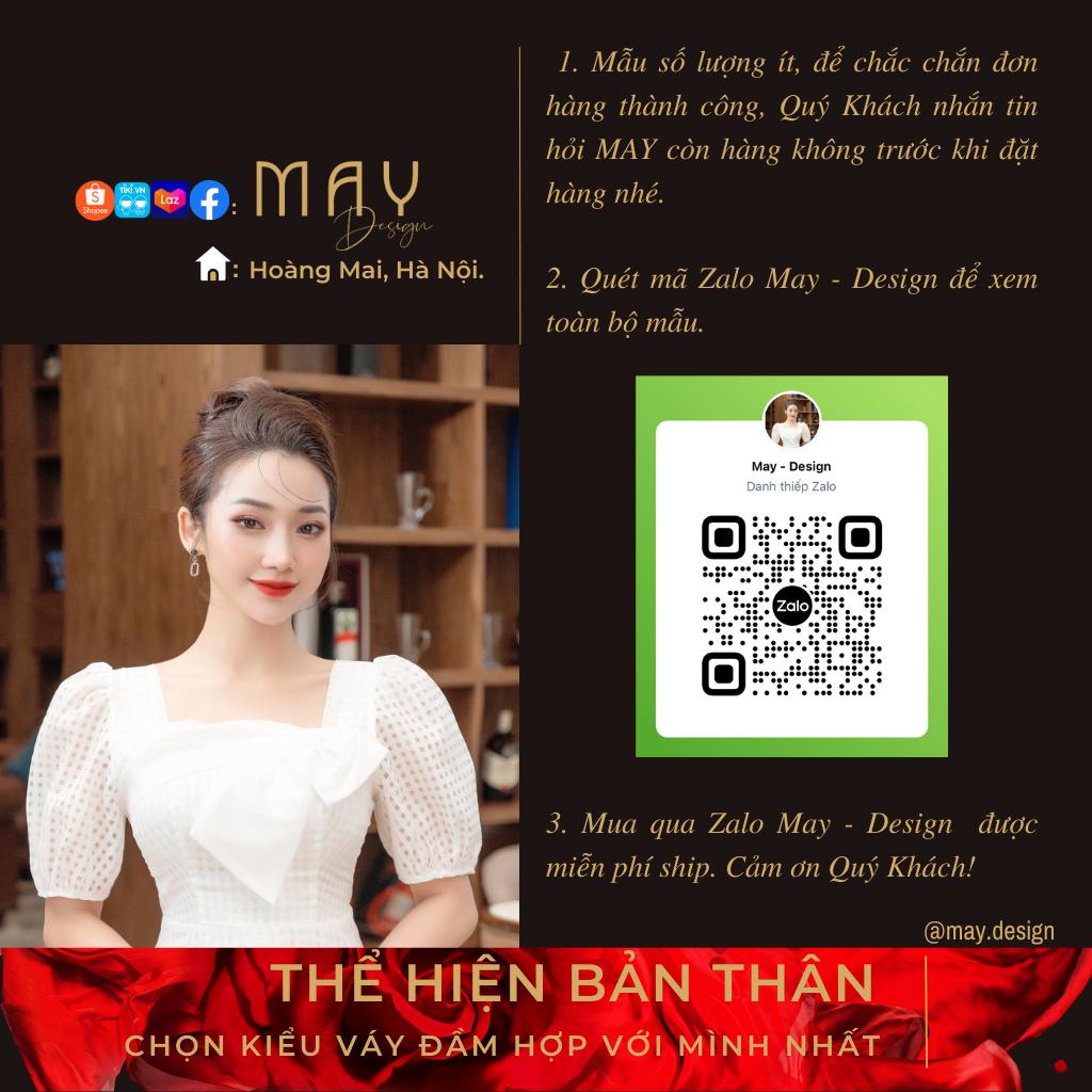 Đầm Thiết Kế 3579 Chất Liệu Vải Tuyết Mưa Cao Cấp - Đầm Dự Tiệc Sang Trọng Đủ Size SMLXL