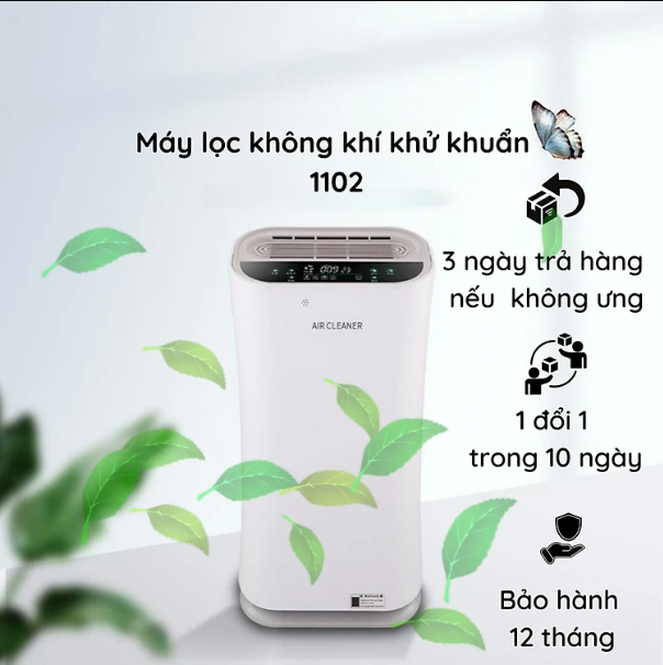 Cao cấp - Máy lọc không khí UTECH AIR loại bỏ bụi li ti trong phòng