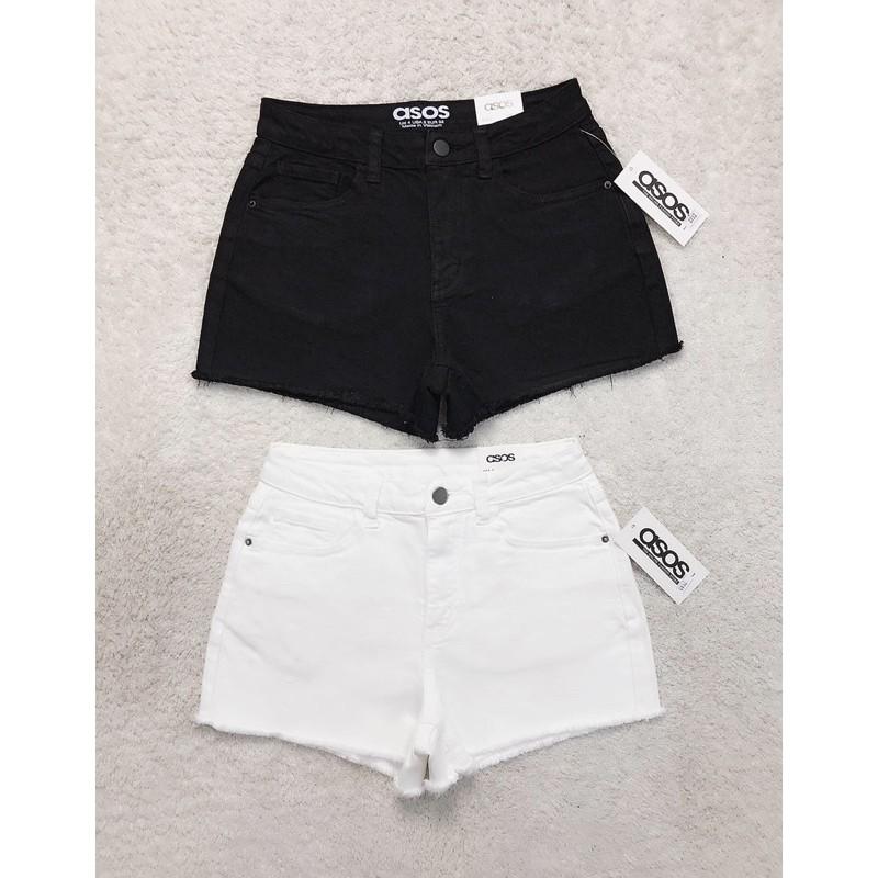QUẦN SHORT TRẮNG ĐEN LAI TUA 26-30