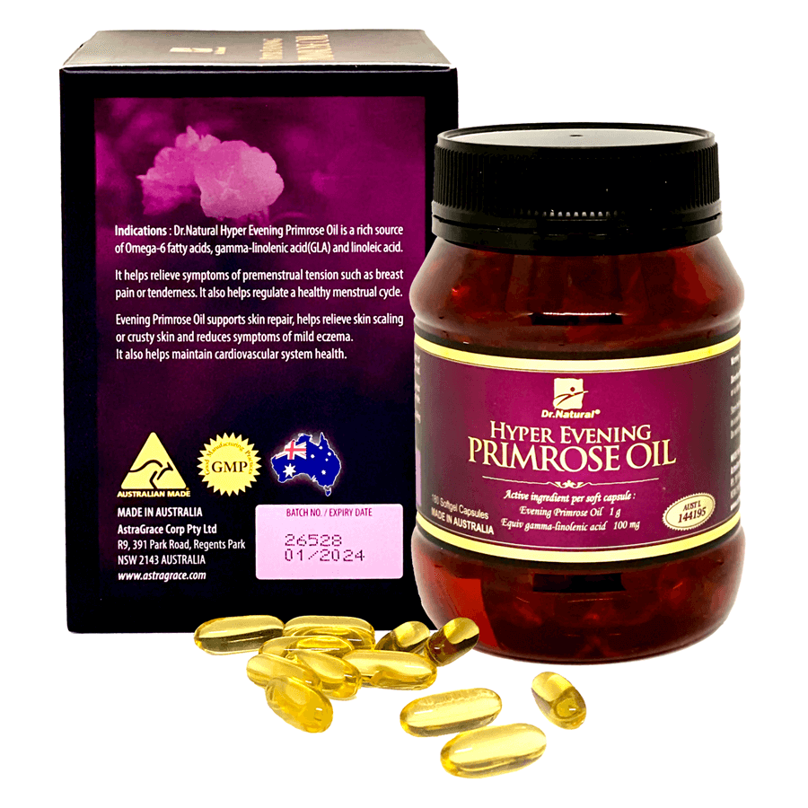 DR NATURAL HYPER EVENING PRIMROSE OIL  180 VIÊN